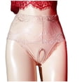 thumbnail image 2 of Puntoco Ropa interior para mujer, bragas transparentes abiertas de encaje sexy de cintura media para mujer, 2 of 5