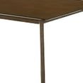thumbnail image 3 of Cid Cyla 59 Inch Rectangular Dining Table, 6 Seater, Rich Walnut Wood Finish, 3 of 3