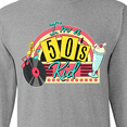 thumbnail image 4 of Inktastic I'm a 50's Kid 1950's Style Birthday Jukebox Long Sleeve T-Shirt, 4 of 5