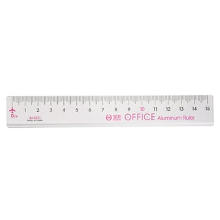 Pink Ruler Plastic Measuring Centimeters Millimeters Stock Photo 1157212591