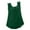 Green womens tops summer, variant on USSUMA Womens Summer Tops Cotton Linen Loose Tank Top T-Shirts for Women Trendy Loose Flowy Solid Womens Blouses and Tops Dressy Sleeveless Round Neck Tunic Plus Size Shirts for Women