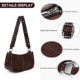 thumbnail image 3 of LinYooLi Small Shoulder Bag Y2K Purse for Women Trendy Crossbody Handbag Clutch Purse Classic Retro Satchel Bag, 3 of 6