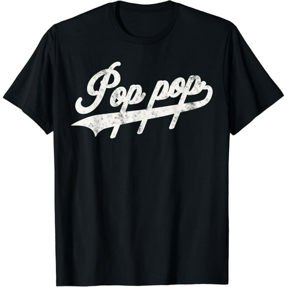 Pop Pop Retro Style Father'S Day Gift For Papa Grandpa T-Shirt Unisex S-5XL Hot Trending Shirt, Vintage Birthday Gift