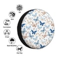 thumbnail image 4 of Fotbe Butterfly Funda de Llanta de Repuesto con Estampado, Engrosada, Ajuste Universal para Jeep, Remolque, RV, SUV, Camión-16 inch, 4 of 6