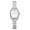 Silver, variant on Women's Analog Quartz Square Case Rhinestones Watch: Detachable Stainless steel Strap Bar scale Dial