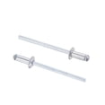 thumbnail image 1 of Unique Bargains 3.2mm Diameter 7mm Grip Length Silver Tone Aluminum Blind Rivets 60 Pack, 1 of 4