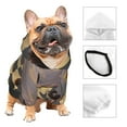 thumbnail image 3 of Salouo Chess Board With Pawns Pattern Small Dog Hoodie Sweatshirts Dog Clothes Coat Clothing Puppy Sweater Outfit Pullover Pet Winter Coat Sweater Outfit-XX-Large, 3 of 7