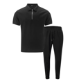 thumbnail image 2 of The Best-Selling Spring And Summer New Men's Solid Color Waffle Collar Zipper Suit Outdoor Sports Golf Men Pants Clothing XXXL GRAY|https://ae01.alicdn.com/kf/S81f1b3b026e14b34ad6ea686bdfb28b3V.png, 2 of 5