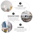 thumbnail image 3 of 1 Set Wall Mounted Speaker Rack Acrylic Rack Compatible for Apple Homepod Mini, 3 of 8