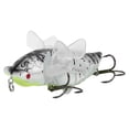 thumbnail image 1 of Leurres de Pêche Appâts Durs, Leurre Poisson Dur Forme Cicada Bionique Appât de Pêche pour Achigan Truite Doré Poisson-Chat Sébaste Brochets, 1 of 7