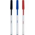 thumbnail image 2 of duomi-White Stick Ballpoint Pens, Medium Point (1.0mm), Assorted, 50 Pack, 2 of 4