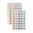 thumbnail image 1 of 50 Pegatinas Numeradas Autoadhesivas E Impermeables Del 1 Al 40 para Organizar Suministros, Cajas, Y Otros Artículos en Interiores., 1 of 9