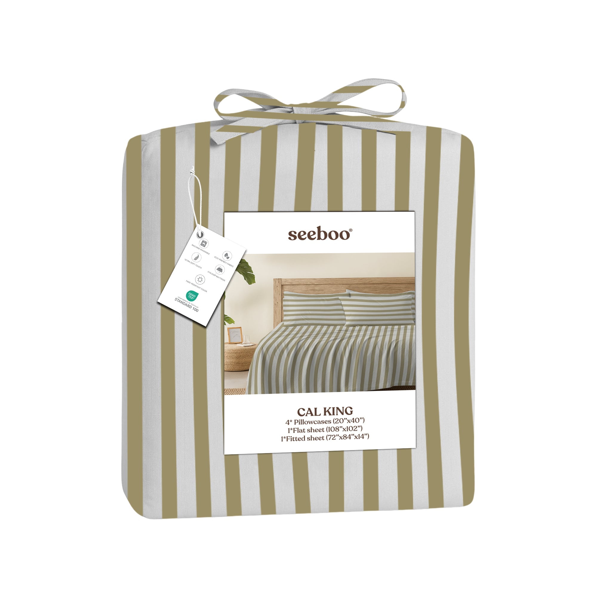 6-Piece Microfiber Bed Sheets ? Ultra-Soft, Wrinkle-Free, Deep Pocket Fit