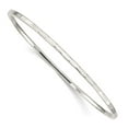 thumbnail image 6 of 925 Sterling Silver Hammered Bangle Bracelet, 6 of 6