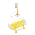 thumbnail image 2 of MasteelfCA 1 Set of Emulating Infusion Bottle Plaything Simulation Medical Bed Plaything, 2 of 8