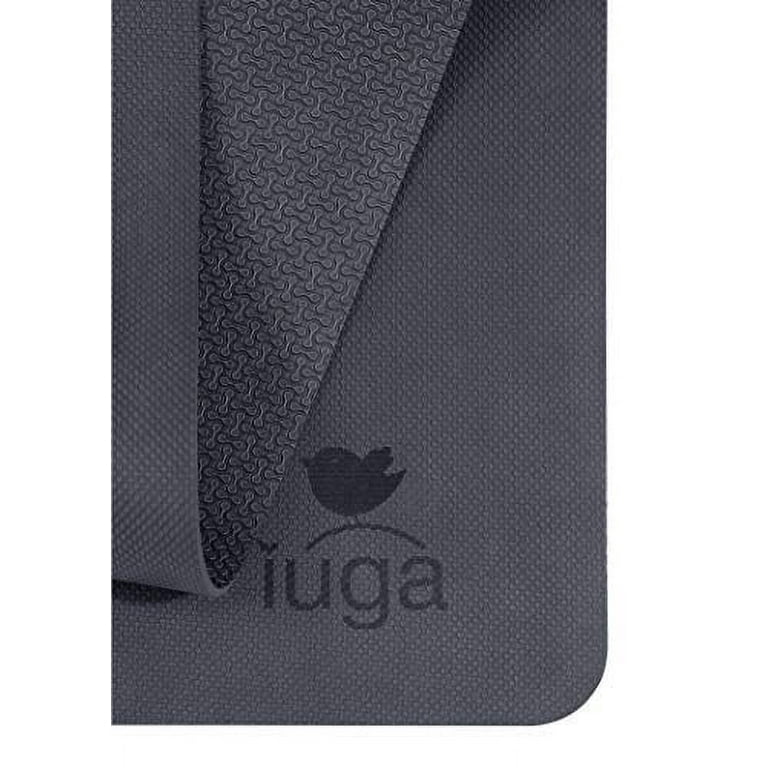 IUGA Eco Friendly Yoga Mat with Alignment Lines, Free Carry Strap, Non Slip  TPE Yoga Mat for All Types of Yoga, Extra Large Exercise and Fitness Mat
