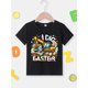 thumbnail image 2 of [Easter T-Shirt] Easter Summer Fashion B-DX5210 Short Sleeve T-Shirt | for Boys with 'I Dig Easter' Excavator Print, 2 of 7