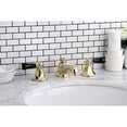 thumbnail image 2 of Kingston Brass KS4462PKL Duchess Widespread Bathroom Faucet with Brass Pop-Up, Polished Brass, 2 of 3