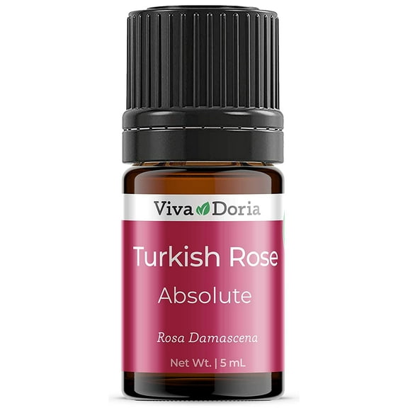 Viva Doria Turkish Rose Oil, Absolute Anatolian Rose, 5 mL