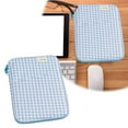 thumbnail image 1 of 11 Inch Plaid Tablet Bag Durable with Pocket for Storage Slim, 1 of 4
