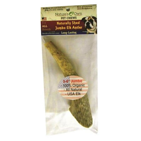BEST BUY BONES NATURE'S OWN NATURALLY SHED ELK ANTLER DOG CHEW 5-6 (Best Pet Frogs To Own)