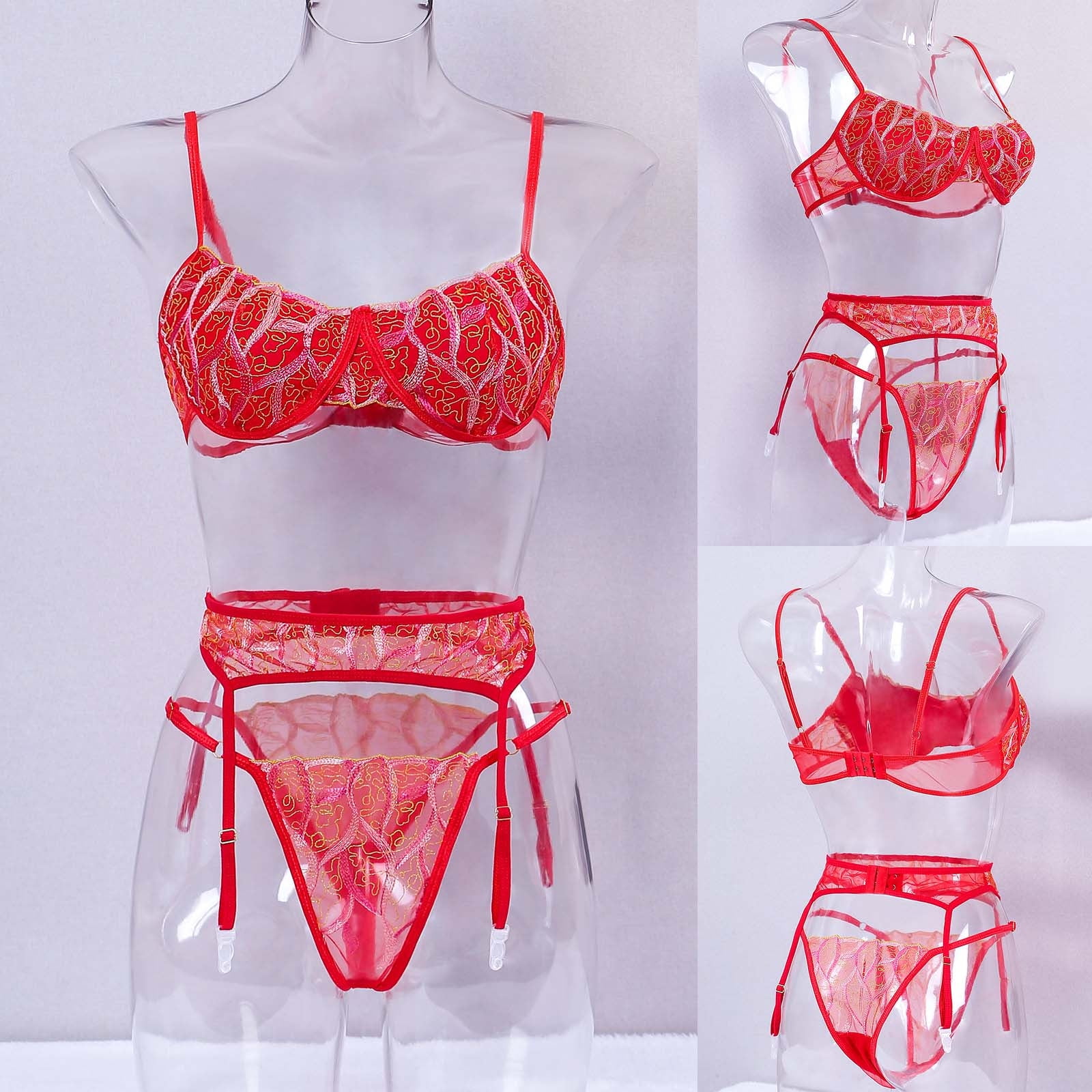 Les Offres du Jour Pisexur Women S Sexy Lingerie Set Dames Cool Fille Lingerie Dentelle Sedin Seduisant Fronde Sexy Fendant Lingerie Costume Sexy Lingerie pour Women Coquine Grande Taille Walmart