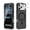 Matte Black, variant on for iPhone 17 Pro Max Case with Tempered Glass Screen Protector & Lens Protector, Compatible with MagSafe, Military-Grade 4-Corner Shockproof, Magnetic & Anti-Yellowing Clear Case