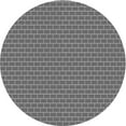 thumbnail image 1 of Ahgly Company Machine Washable Indoor Round Transitional Grey Gray Area Rugs, 7' Round, 1 of 7