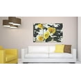 thumbnail image 2 of Tiptophomedecor Stretched Canvas Floral Art - Painted By Poppies - Triptych - Stretched & Framed Ready To Hang Art, 2 of 3