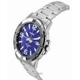thumbnail image 3 of Reloj Analógico para Hombre con Correa y Caja de Acero Inoxidable, Esfera Azul Plateada y Resistencia Al Agua de 50 Metros MTP-VD01D-2BVUDF, 3 of 4