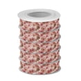 thumbnail image 2 of 5 Rolls Christmas Ribbon 1.5 inch Wide Decorative Ribbon for Gift Wrapping and Holiday Decorations Tie-dye Flowers Pattern, 2 of 7