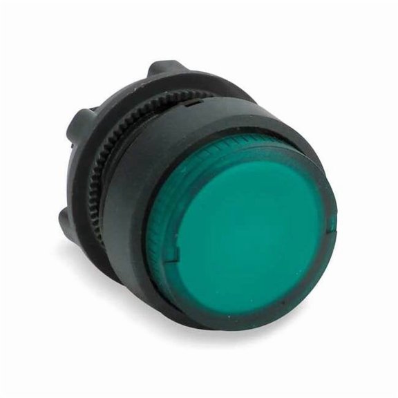 Schneider Electric ExtendedPushButton, Green, No Lamp, 22mm ZB5AW13