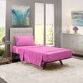thumbnail image 3 of Nestl Juego de Sábanas Individual XL, 3 Piezas, Suave Al Instante, con Bolsillos Profundos, Ropa Cama para Dormitorios Universitarios, Orchid Purple, 3 of 9
