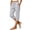 07# Light Gray, variant on Capri Pants for Women Lounge Cotton Capri Sweatpants,Soft & Lightweight Pedal Pusher, Elastic Drawstring Waist, Cropped Running Joggers Petite Fall Light Gray,2XL