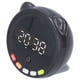 thumbnail image 3 of Reloj despertador Bluetooth multifuncional, altavoz, reloj despertador digital portátil con altavoz Bluetooth para dormitorio, oficina, negro G60Q (inducción del cuerpo humano), 3 of 5
