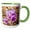 Green/White, variant on 3drose, Chanda Haro, Pampore, Jammu and Kashmir, India., 11oz Mug