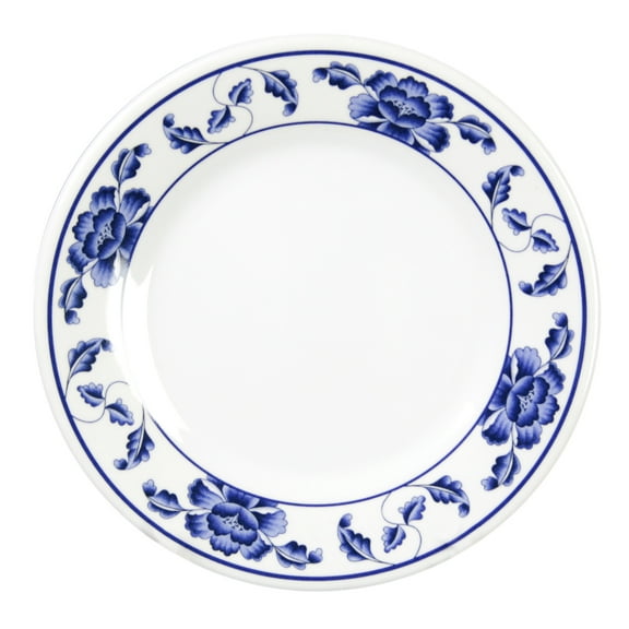 Excellante Lotus Melamine Dinnerware Collection 10 3/8" Plate Lotus, Comes in Dozen