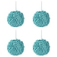 thumbnail image 2 of Hand Wipe Ball *4 Absorbent Hanging Hand Towel Plush Towel 6.8 Inch Set of 4 Pcs for Kitchen & Bathroom Soft & Gentle Towel, 2 of 8