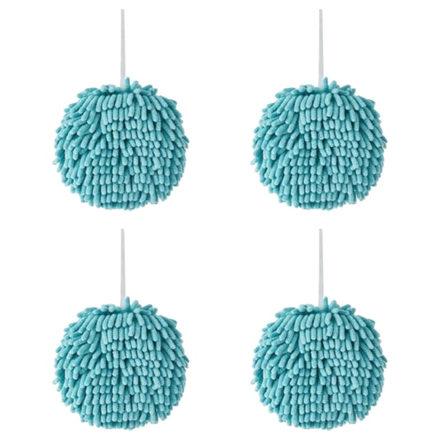 Cqxid Towel Under $10 Absorbent Hanging Hand Towel Plush Towel 6.8 Inch Set Of 4 Pcs For Kitchen & Bathroom Soft & Gentle