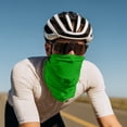 thumbnail image 4 of Solid Unisex Summer Neck Gaiter Sun Protection Ice Silk Cooling Face Mask Neck Scarf Thin Breathable Bandana for Cycling Fishing 1 PC Army Green One Size, 4 of 7