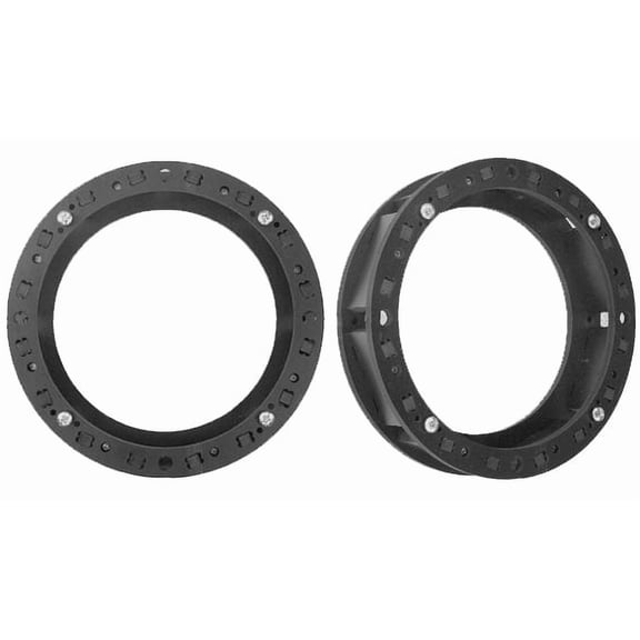 Exact Fit Speaker Adapter Spacer Rings Compatible With Volkswagen Alltrak Arteon Atlas Beetle CC EOS GOlf GTI Jetta New Beetle Passat R32 Rabbit Sportwagen Tiguan & More