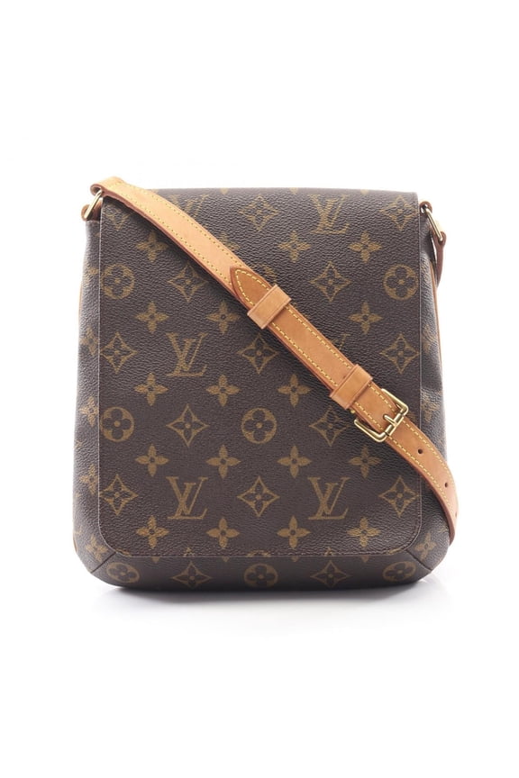 Pre-Owned Louis Vuitton Musette Salsa Short Strap Shoulder Bag, Coated Canvas and... (Good)