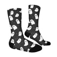 thumbnail image 4 of Kamentoy Unisex Breathable Comfortable Fit Mid-Calf Socks with Halloween Print for Men and Women, 4 of 6