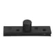 thumbnail image 4 of Hidden Door Hardware Pivot Hinge Circular Shaft Top and Bottom Positioning for Cabinet Black 7.50x2.10x1.80cm 1Pack, 4 of 5