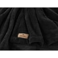 thumbnail image 6 of American Soft Linen Fleece Blanket Throw Size 50x60 - Cozy, Durable & Lightweight for Bed, Couch, and All-Season Comfort, Black, 6 of 6