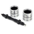 thumbnail image 2 of Metal Unpowered Rear Axle Metal Rear Wheel Hub for 1/14 Tractor Semi Trailer Truck120mm Axle Length, 2 of 8