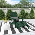 thumbnail image 3 of Paradise 2-Piece Set Classic Folding Adirondack Chair with Footrest Ottoman, 3 of 3