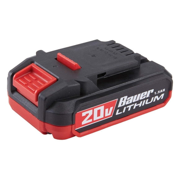 Batería Compacta Bauer 1701C-B Hypermax Litio 1.5Ah, 20 V