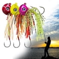 thumbnail image 3 of Señuelo de plomo para pesca en barco, accesorio azul de 40/60/80/100g, 3 of 5