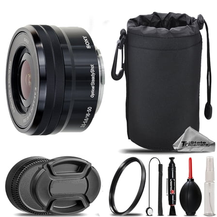 Sony E PZ 16-50mm f/3.5-5.6 OSS Lens- Basic Kit (International Version)